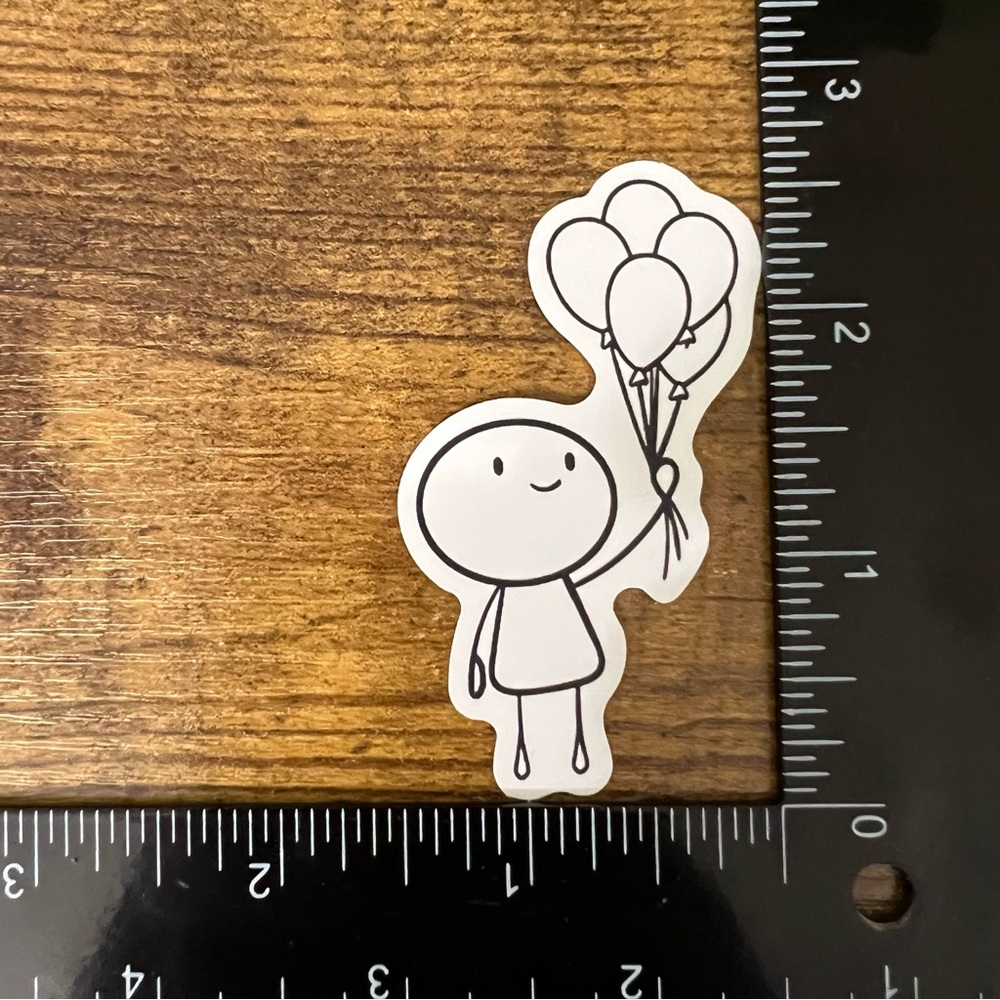 66pc Stick Figure Cartoon Sticker Set - Picture 4 of 13